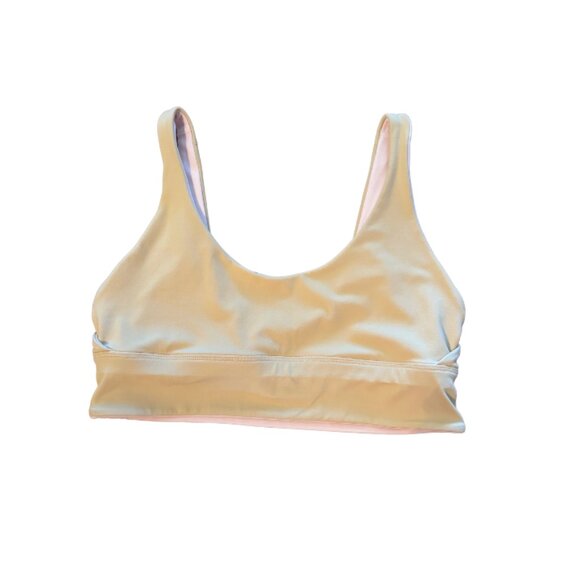 Lululemon Align Reversible Bra *Light Support, A/B Cup Pink Mist / Pecan Tan - Picture 4 of 9